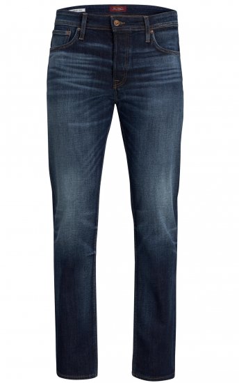 Jack & Jones JJIMIKE JJORIGINAL CJ 711 Jeans Dark Blue - Τζιν και παντελόνια - Aνδρικα τζιν παντελόνια μεγάλα μεγέθη