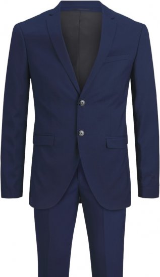 Jack & Jones FRANCO Suit Medieval Blue - Κουστούμια - κοστουμια ανδρικά μεγάλα μεγέθη