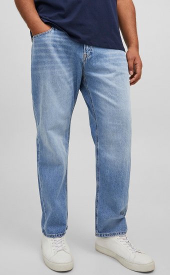 Jack & Jones JJIMIKE JJORIGINAL NA 023 Jeans Blue - Τζιν και παντελόνια - Aνδρικα τζιν παντελόνια μεγάλα μεγέθη