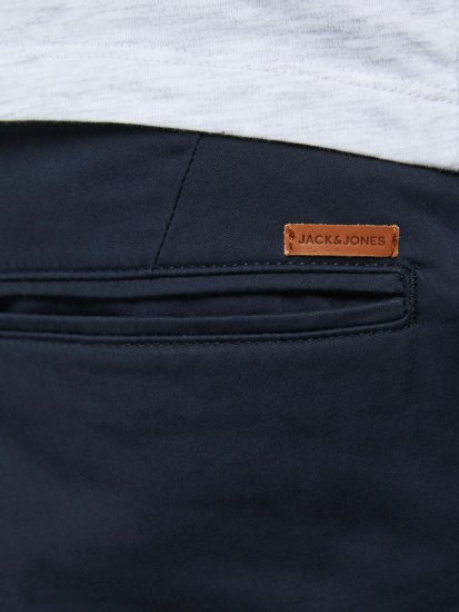 Jack & Jones JPSTBOWIE Chino Shorts Navy Blazer - Σορτς - Aνδρικεσ βερμουδεσ μεγαλα μεγάλα μεγέθη