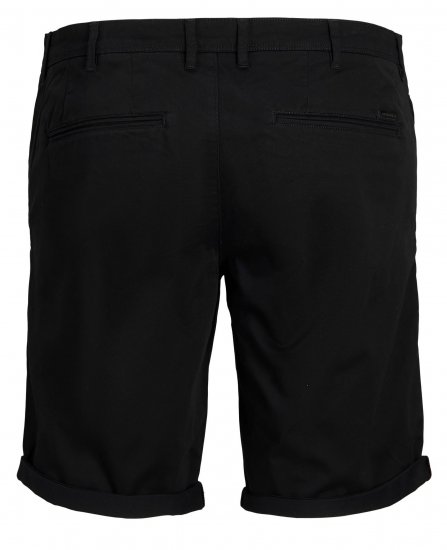 Jack & Jones JPSTBOWIE Chino Shorts Black - Σορτς - Aνδρικεσ βερμουδεσ μεγαλα μεγάλα μεγέθη