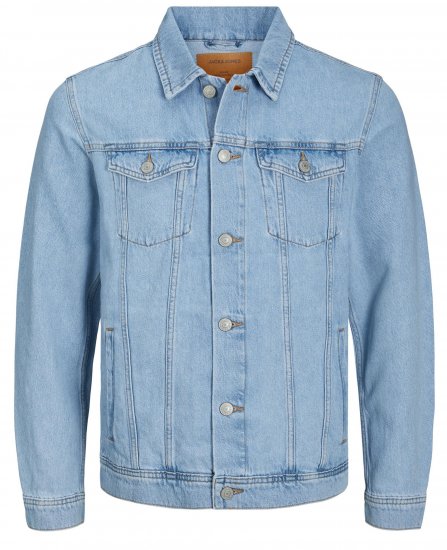 Jack & Jones JJIJEAN Denim jacket Blue Denim - Μπουφάν - Aνδρικά μπουφαν μεγάλα μεγέθη