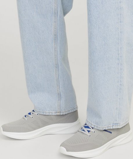 Jack & Jones Croxley Sneakers Grey/Monaco Blue - Ανδρικά Παπούτσια 40-52 - 