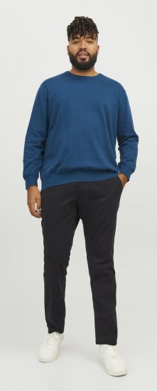 Jack & Jones Marco Dave Chinos Black - Τζιν και παντελόνια - Aνδρικα τζιν παντελόνια μεγάλα μεγέθη