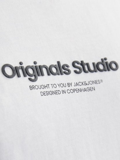 Jack & Jones ESTERBRO T-Shirt Bright White - Μακό μπλουζάκια - Aνδρικά μπλουζεσ μεγάλα μεγέθη