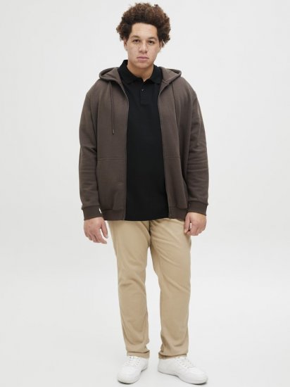 Jack & Jones AUSTIN CLASSIC Polo Black - Πόλο μπλουζάκια - Aνδρικά μπλουζακια πολο μεγάλα μεγέθη