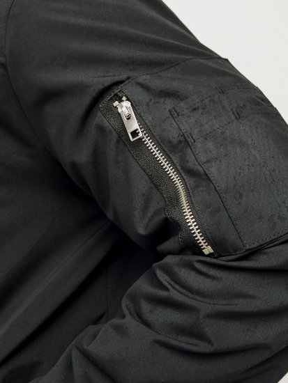 Jack & Jones RUSH Bomber Jacket Black - Μπουφάν - Aνδρικά μπουφαν μεγάλα μεγέθη