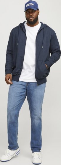 Jack & Jones GLENN ORIGINAL AM 815 Jeans Blue Denim - Τζιν και παντελόνια - Aνδρικα τζιν παντελόνια μεγάλα μεγέθη