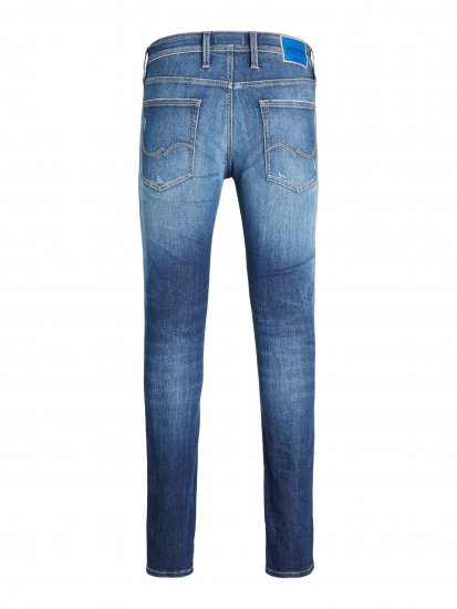 Jack & Jones JJIGLENN JJSEAL Blue Denim Jeans - Τζιν και παντελόνια - Aνδρικα τζιν παντελόνια μεγάλα μεγέθη