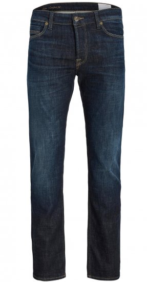 Jack & Jones JJIMIKE JJWOOD Jeans Blue - Τζιν και παντελόνια - Aνδρικα τζιν παντελόνια μεγάλα μεγέθη