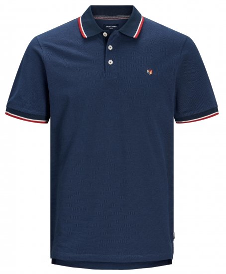Jack & Jones JPRWINBLU Poloshirt Navy Blazer - Πόλο μπλουζάκια - Aνδρικά μπλουζακια πολο μεγάλα μεγέθη