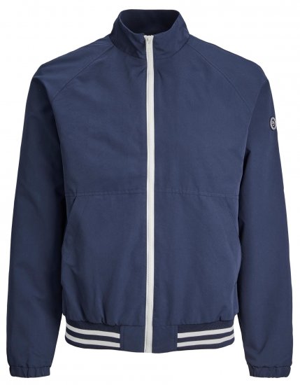 Jack & Jones JORLUKE Light Bomber Jacket Navy - Μπουφάν - Aνδρικά μπουφαν μεγάλα μεγέθη