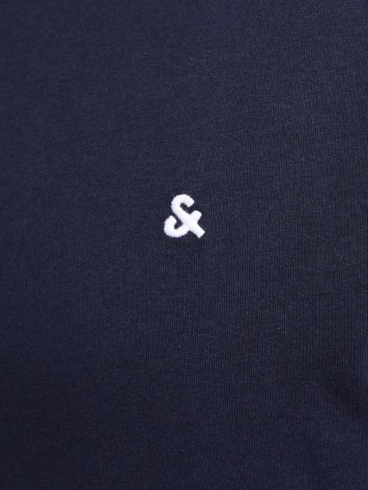 Jack & Jones PAULOS T-Shirt Navy Blazer - Μακό μπλουζάκια - Aνδρικά μπλουζεσ μεγάλα μεγέθη