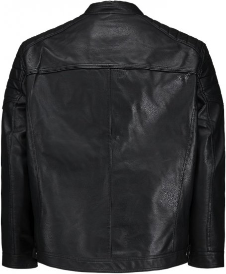 Jack & Jones ROCKY Jacket Black - Μπουφάν - Aνδρικά μπουφαν μεγάλα μεγέθη