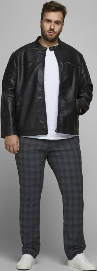 Jack & Jones ROCKY Jacket Black - Μπουφάν - Aνδρικά μπουφαν μεγάλα μεγέθη