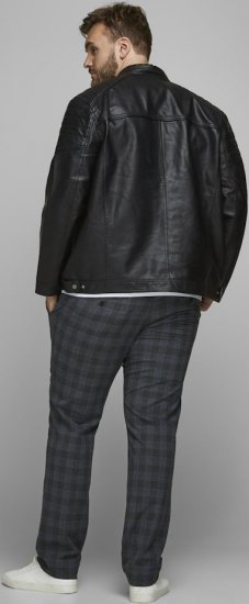Jack & Jones ROCKY Jacket Black - Μπουφάν - Aνδρικά μπουφαν μεγάλα μεγέθη
