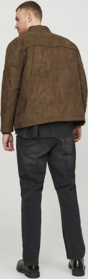 Jack & Jones ROCKY Jacket Brown - Μπουφάν - Aνδρικά μπουφαν μεγάλα μεγέθη