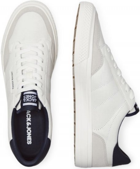 Jack & Jones Morden Combo Sneakers White/Navy - Ανδρικά Παπούτσια 40-52 - 