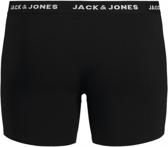 Jack & Jones HUEY Trunks 5-Pack Black - Εσώρουχα/Μαγιό - Aνδρικά Εσώρουχα μεγάλα μεγέθη