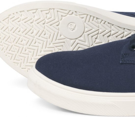 Jack & Jone Mission Canvas Sneakers Navy Blazer - Ανδρικά Παπούτσια 40-52 - Ανδρικά Παπούτσια & Sneakers 40-52
