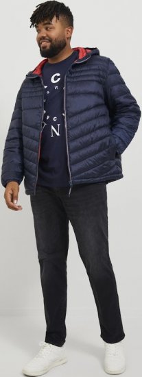 Jack & Jones GLENN FOX GE 147 Jeans Black Denim - Τζιν και παντελόνια - Aνδρικα τζιν παντελόνια μεγάλα μεγέθη