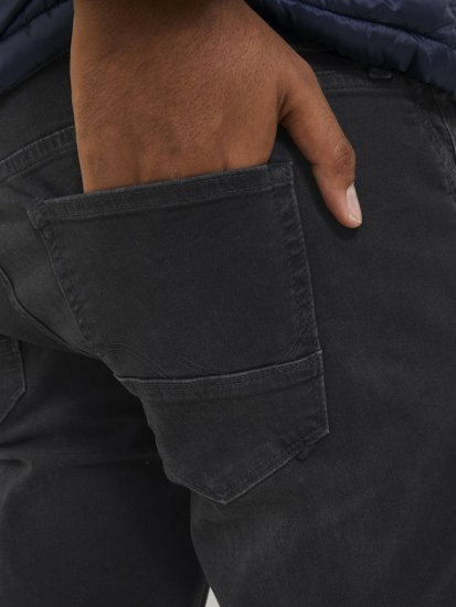 Jack & Jones GLENN FOX GE 147 Jeans Black Denim - Τζιν και παντελόνια - Aνδρικα τζιν παντελόνια μεγάλα μεγέθη