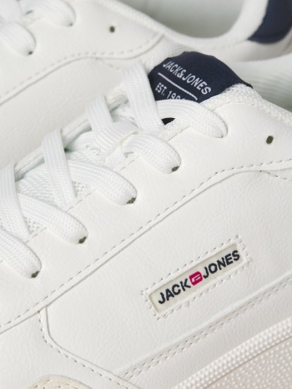 Jack & Jones Bounce Sneakers White/Navy BLAZE - Ανδρικά Παπούτσια 40-52 - 