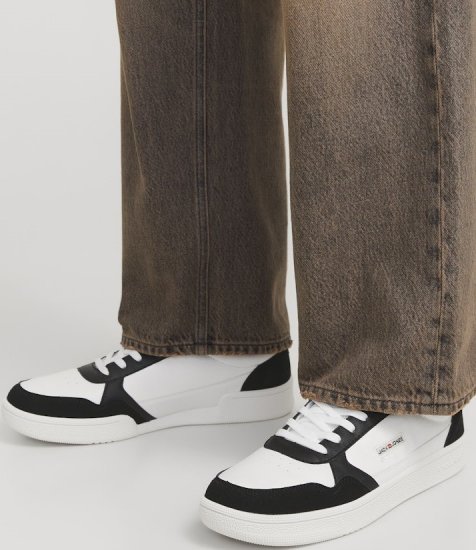 Jack & Jones Bounce Sneakers Black/White - Ανδρικά Παπούτσια 40-52 - 