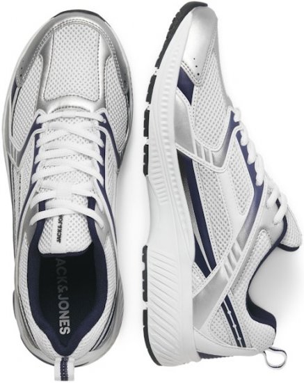 Jack & Jones Tokyo Sneakers White/MEDIEVAL B - Ανδρικά Παπούτσια 40-52 - 