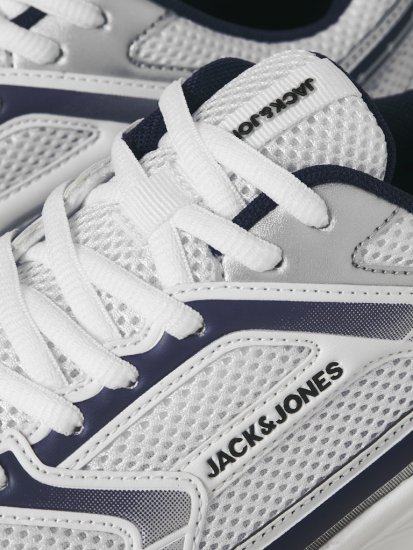 Jack & Jones Tokyo Sneakers White/MEDIEVAL B - Ανδρικά Παπούτσια 40-52 - 