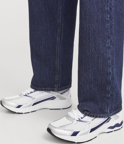 Jack & Jones Tokyo Sneakers White/MEDIEVAL B - Ανδρικά Παπούτσια 40-52 - 