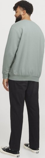 Jack & Jones HUDSON Sweatshirt Iceberg Green - φούτερ/Φούτερ με κουκούλα - φούτερ/Φούτερ με κουκούλα ανδρικά μεγάλα μεγέθη 