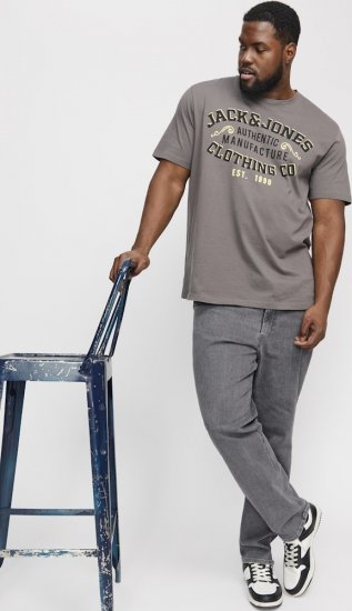 Jack & Jones GLENN ORIGINAL SQ 703 Grey Denim - Τζιν και παντελόνια - Aνδρικα τζιν παντελόνια μεγάλα μεγέθη