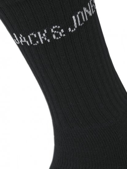 Jack & Jones REGEN Tennis Socks 9-Pack Black - Κάλτσες - Ανδρικά Κάλτσες μεγάλα μεγέθη