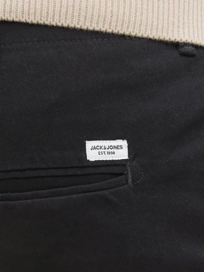 Jack & Jones Dave Chino Shorts Black - Σορτς - Aνδρικεσ βερμουδεσ μεγαλα μεγάλα μεγέθη