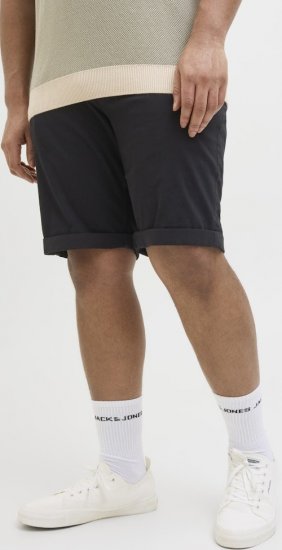 Jack & Jones Dave Chino Shorts Black - Σορτς - Aνδρικεσ βερμουδεσ μεγαλα μεγάλα μεγέθη