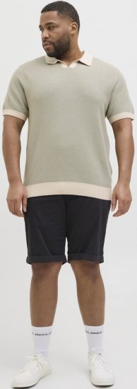 Jack & Jones Dave Chino Shorts Black - Σορτς - Aνδρικεσ βερμουδεσ μεγαλα μεγάλα μεγέθη