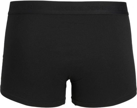 Jack & Jones TONE IN TONE Trunks 5-Pack Black - Εσώρουχα/Μαγιό - Aνδρικά Εσώρουχα μεγάλα μεγέθη