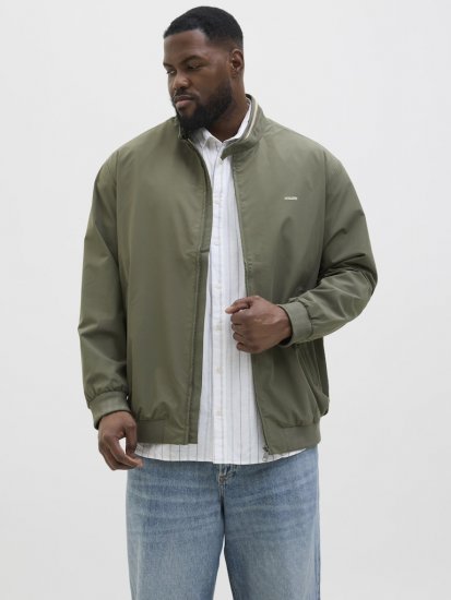 Jack & Jones Brad Bomber Jacket Tea Leaf - Μπουφάν - Aνδρικά μπουφαν μεγάλα μεγέθη