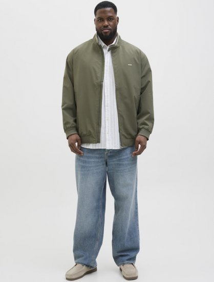 Jack & Jones Brad Bomber Jacket Tea Leaf - Μπουφάν - Aνδρικά μπουφαν μεγάλα μεγέθη
