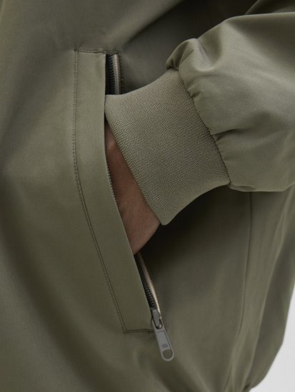 Jack & Jones Brad Bomber Jacket Tea Leaf - Μπουφάν - Aνδρικά μπουφαν μεγάλα μεγέθη