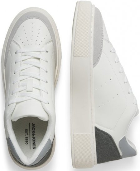 Jack & Jones Waspire Court Sneakers White/Vapor Blue - Ανδρικά Παπούτσια 40-52 - 