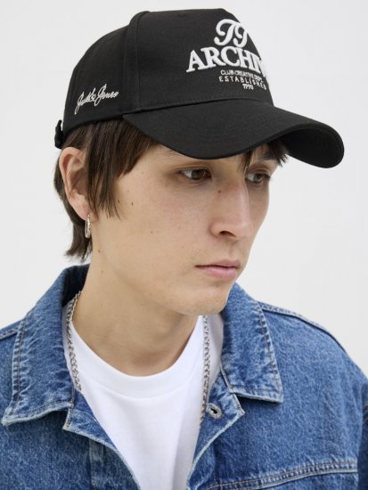 Jack & Jones Frame Haines Cap Black - Αξεσουάρ - 
