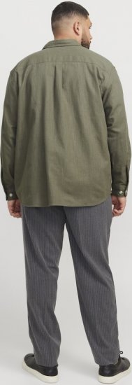Jack & Jones Raymond Spring Long Sleeve Overshirt Green - Πουκάμισα - Aνδρικά πουκαμισα μεγαλα μεγάλα μεγέθη