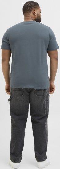 Jack & Jones Anatomy Skull Crew Neck T-Shirt Grey - Μακό μπλουζάκια - Aνδρικά μπλουζεσ μεγάλα μεγέθη