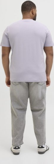 Jack & Jones Anatomy Skull Crew Neck T-Shirt Violet - Μακό μπλουζάκια - Aνδρικά μπλουζεσ μεγάλα μεγέθη