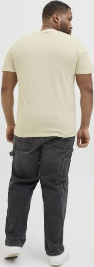 Jack & Jones Anatomy Skull Crew Neck T-Shirt Antique White - Μακό μπλουζάκια - Aνδρικά μπλουζεσ μεγάλα μεγέθη