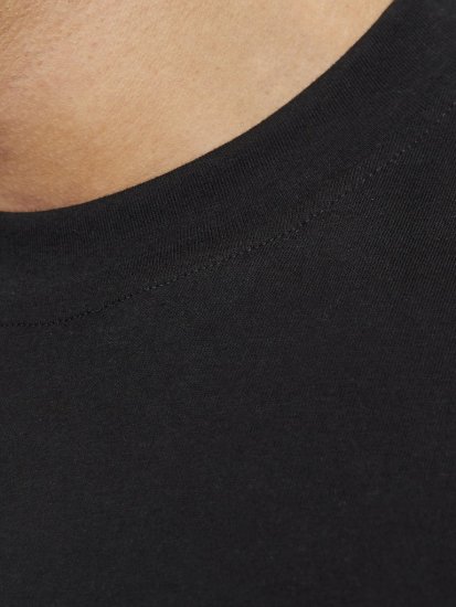Jack & Jones Tarmac Camo Crew Neck T-Shirt Black - Μακό μπλουζάκια - Aνδρικά μπλουζεσ μεγάλα μεγέθη