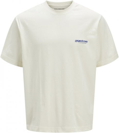 Jack & Jones Union Front & Back Print Crew Neck T-Shirt Yellow - Μακό μπλουζάκια - Aνδρικά μπλουζεσ μεγάλα μεγέθη