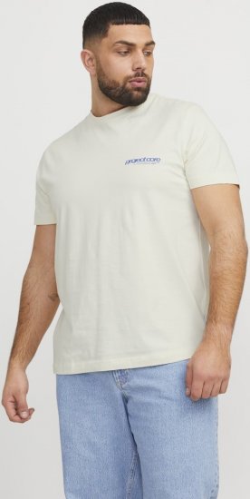 Jack & Jones Union Front & Back Print Crew Neck T-Shirt Yellow - Μακό μπλουζάκια - Aνδρικά μπλουζεσ μεγάλα μεγέθη